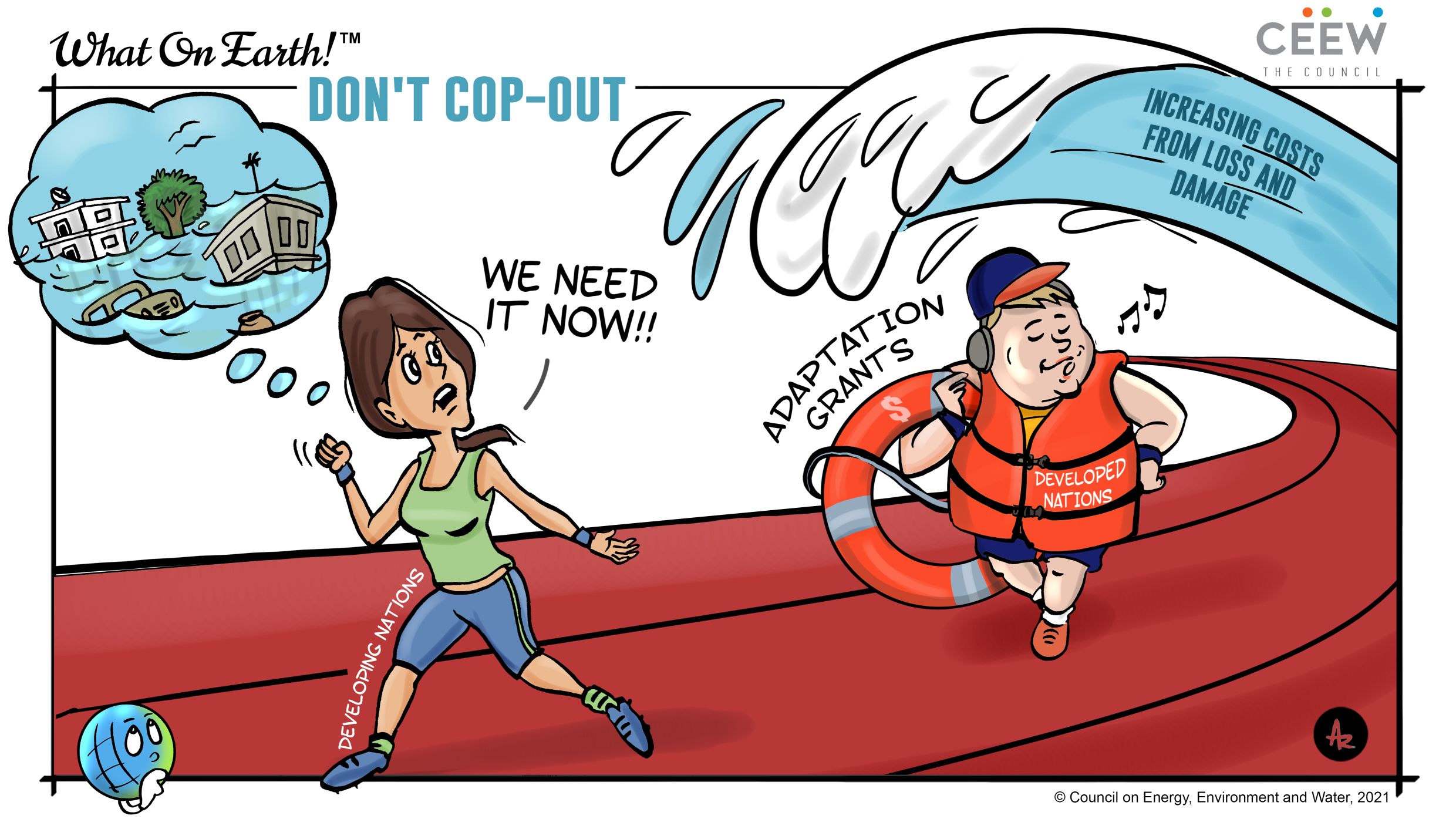 global warming cartoons