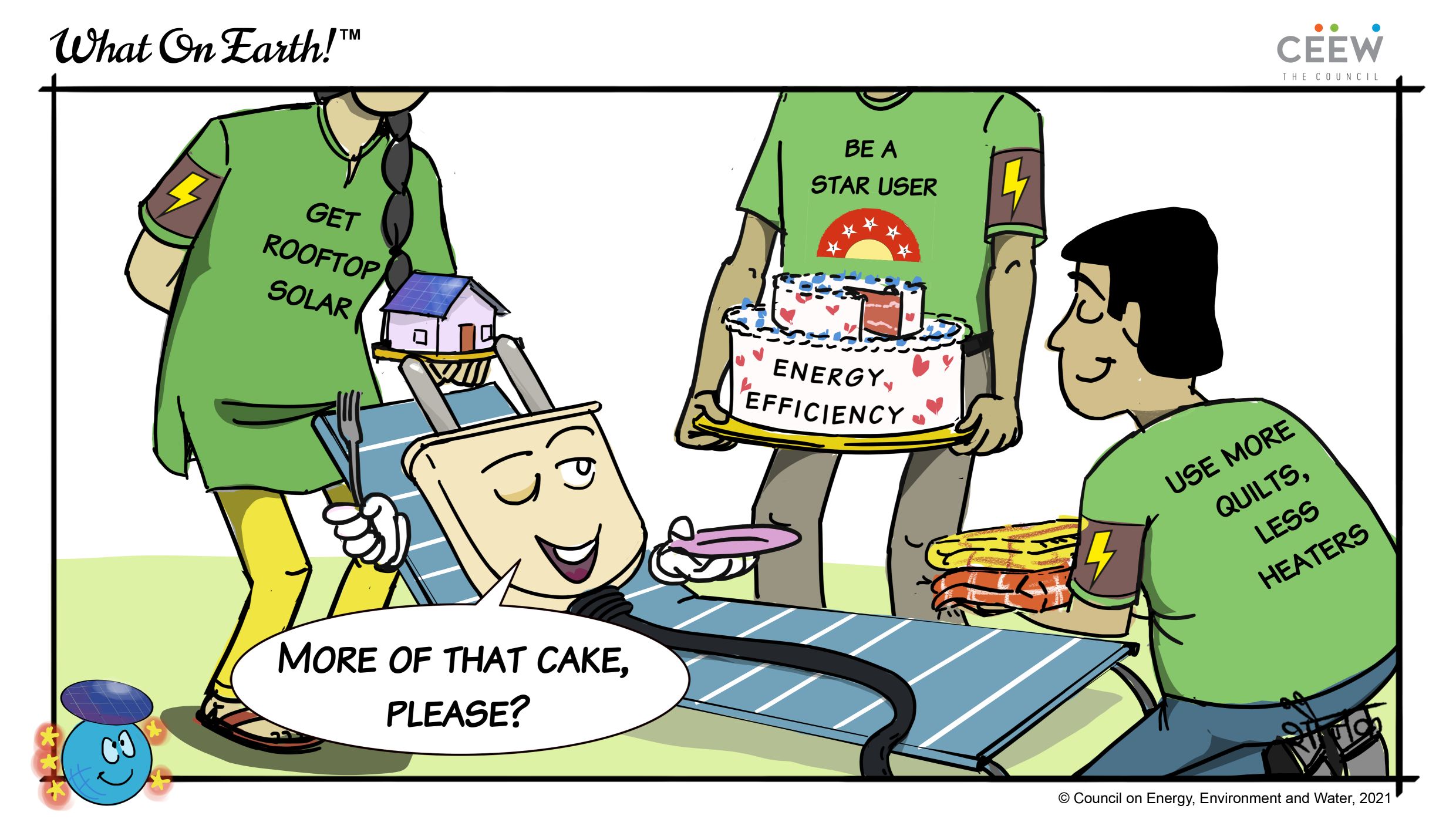 energy conservation cartoons & comics