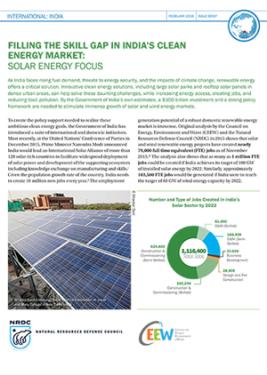 CEEW NRDC Filling the Solar Skill Gap