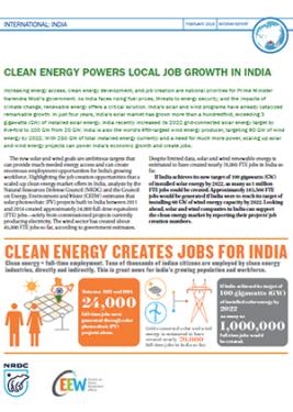 Clean Energy Powers Local Job Growth